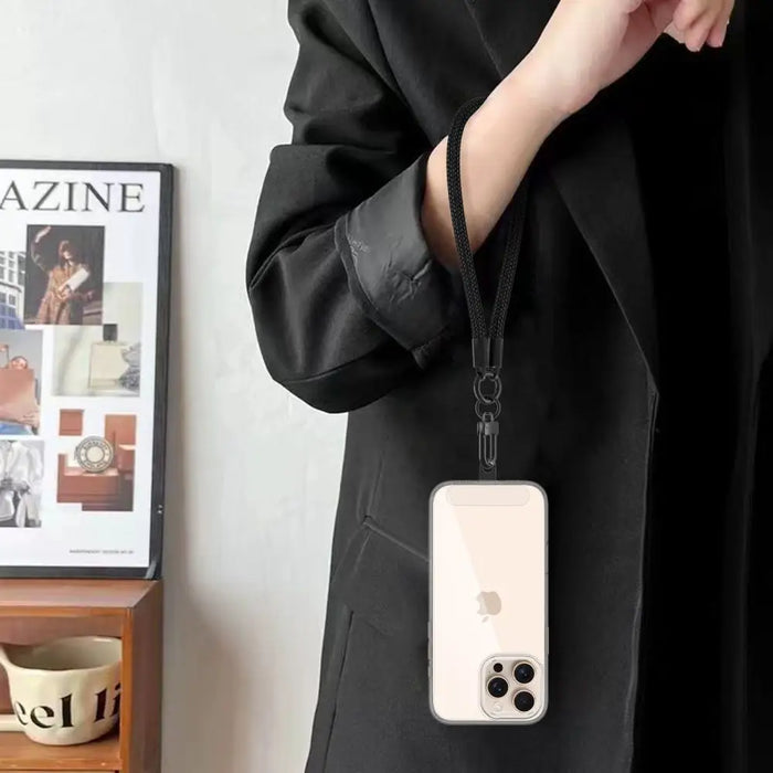 Tech-Protect C3S Rope Wrist Strap - Black - Other cell phone equipment<<<HurtelXML