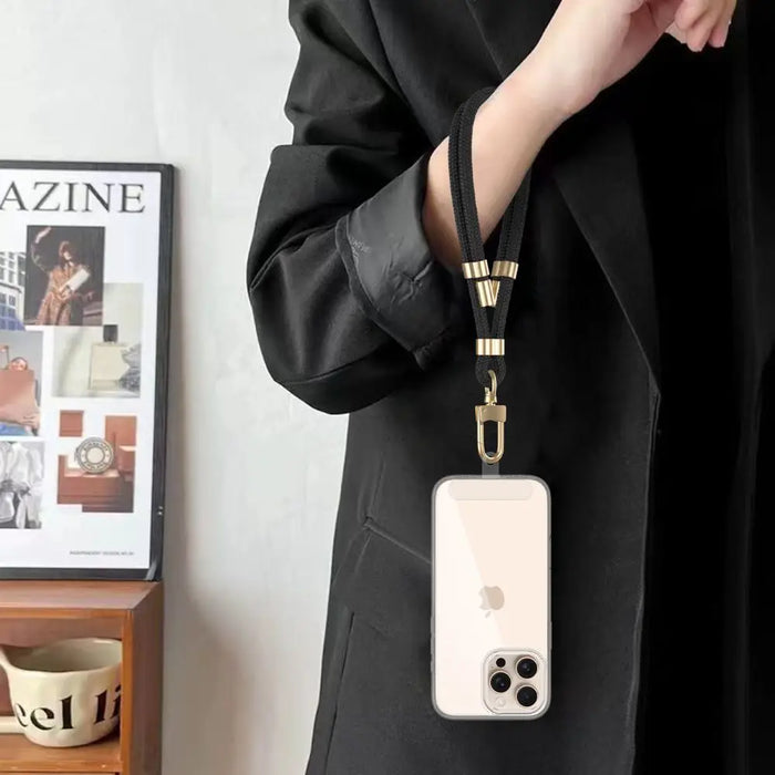 Tech-Protect C4S Rope Wrist Strap - black - Smartwatch straps and cases<<<HurtelXML