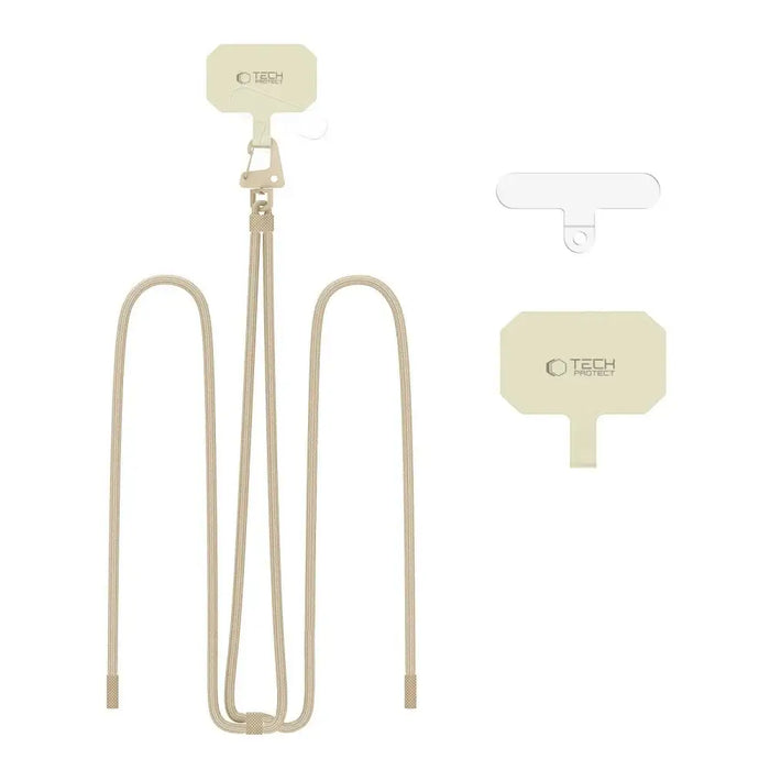 Tech-Protect C5S Rope Crossbody Strap Leash - Beige - Other cell phone equipment<<<HurtelXML