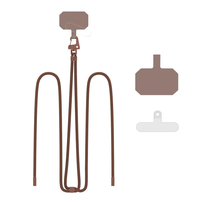 Tech-Protect C5S Rope Crossbody Strap Leash - Brown - Other cell phone equipment<<<HurtelXML