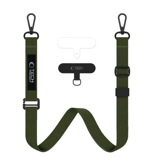 Tech-Protect C65 Rope Crossbody Leash - Olive - Other cell phone equipment<<<HurtelXML