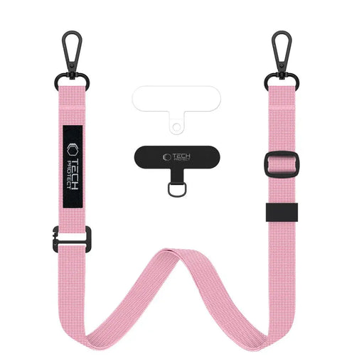 Tech-Protect C65 Rope Crossbody Leash - Pink - Other cell phone equipment<<<HurtelXML