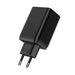 Tech-Protect C65W charger 2x USB-C PD 65W / USB-A QC 3.0 - black - Cell phone USB charger<<<HurtelXML