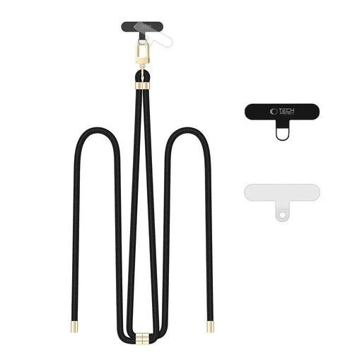 Tech-Protect C7S Rope Crossbody Strap Leash - Black - Other cell phone equipment<<<HurtelXML