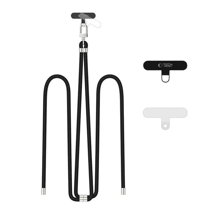 Tech-Protect C7S Rope Crossbody Strap Leash - Black - Other cell phone equipment<<<HurtelXML