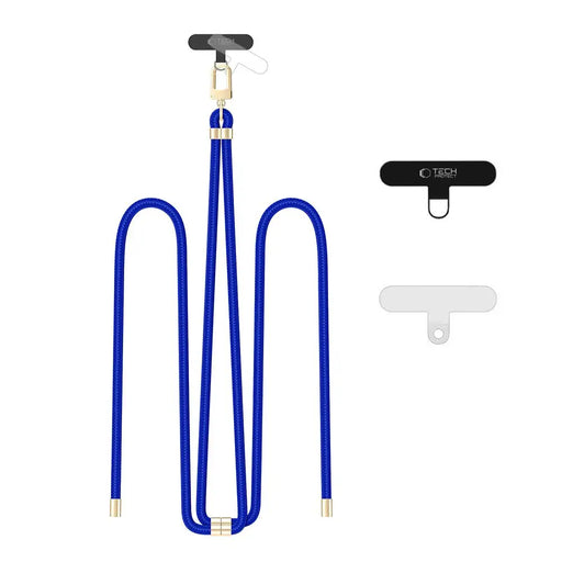 Tech-Protect C7S Rope Crossbody Strap Leash - Blue - Other cell phone equipment<<<HurtelXML