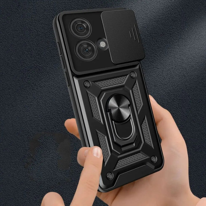 Tech-Protect CamShield Pro Case for Motorola Edge 40 Neo - Black - Cell phone cases and covers<<<HurtelXML