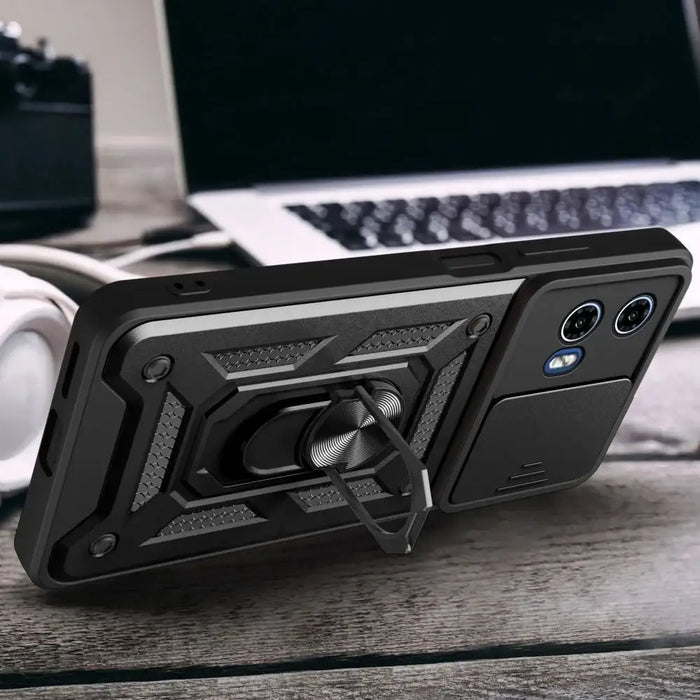 Tech-Protect CamShield Pro Case for Motorola Edge 50 Fusion 5G - Black - Cell phone cases and covers<<<HurtelXML
