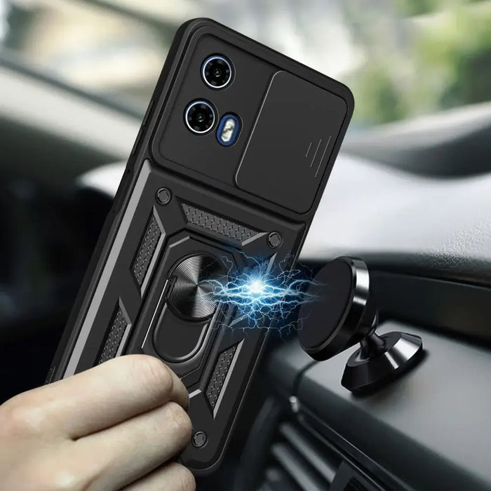 Tech-Protect CamShield Pro Case for Motorola Edge 50 Fusion 5G - Black - Cell phone cases and covers<<<HurtelXML