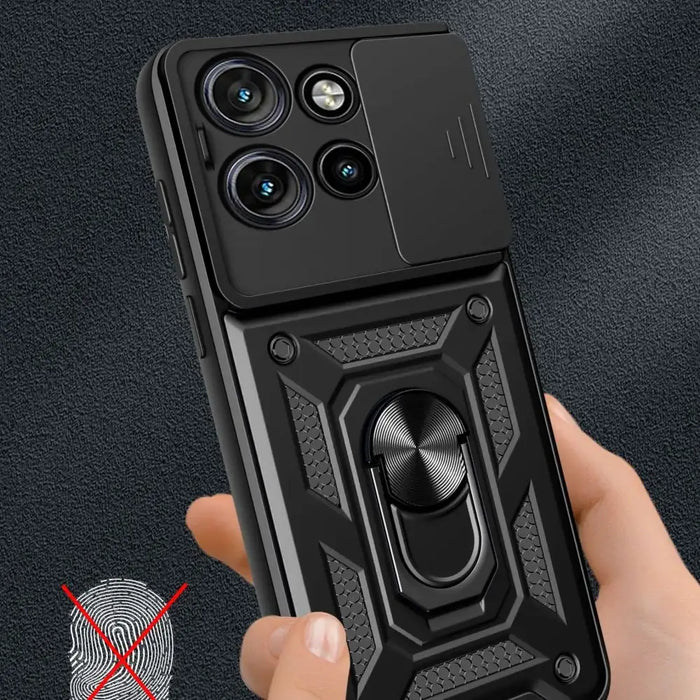 Tech-Protect CamShield Pro Case for Motorola EDGE 50 NEO - Black - Cell phone cases and covers<<<HurtelXML