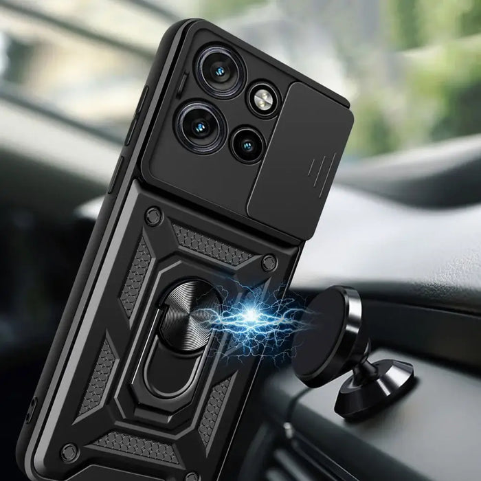 Tech-Protect CamShield Pro Case for Motorola EDGE 50 NEO - Black - Cell phone cases and covers<<<HurtelXML