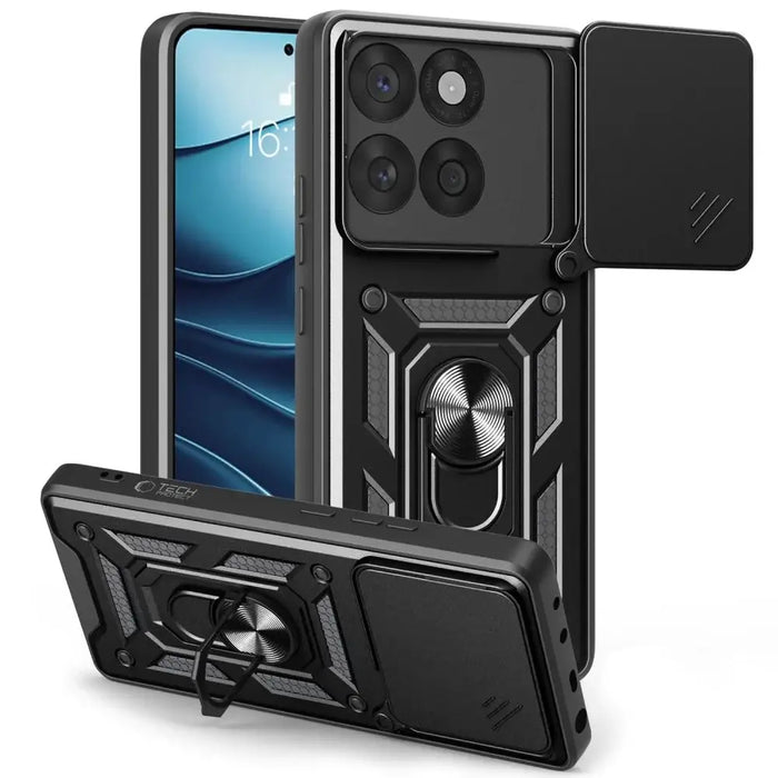 Tech-Protect CamShield Pro case for Motorola Edge 60 Fusion - black - Cell phone cases and covers<<<HurtelXML