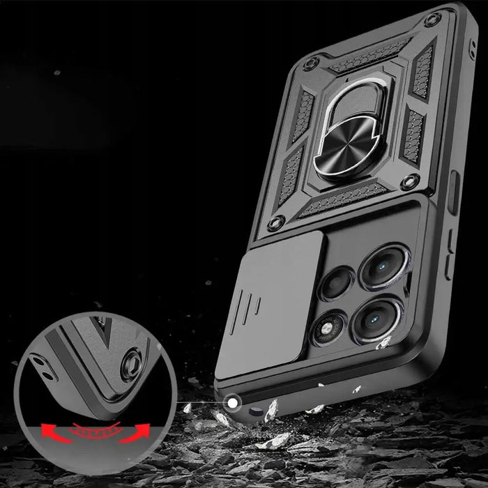 Tech-Protect CamShield Pro Case for Motorola Moto G15 - Black - Cell phone cases and covers<<<HurtelXML