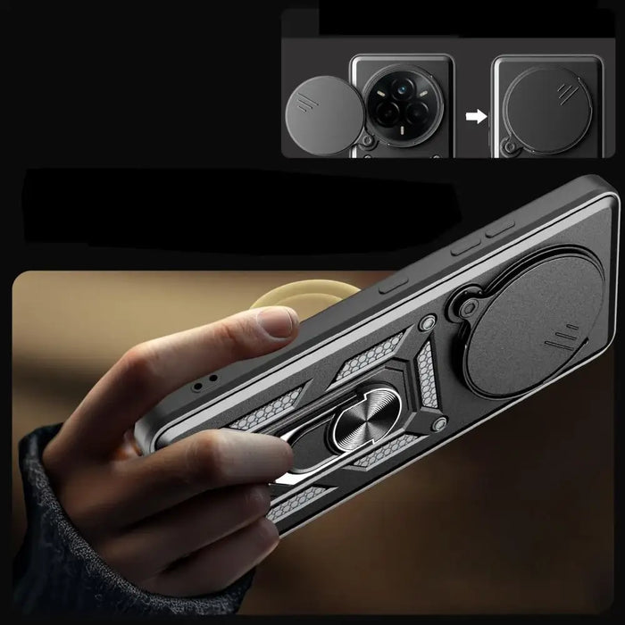 Tech-Protect CamShield Pro Case for Realme 14 Pro 5G - Black - Cell phone cases and covers<<<HurtelXML