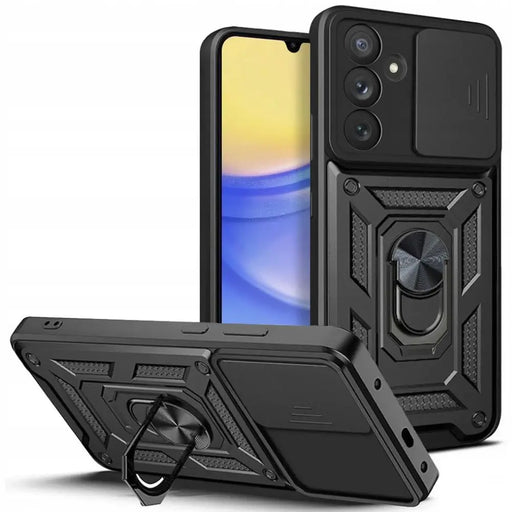 Tech-Protect CamShield Pro Case for Samsung Galaxy A15 4G / 5G - Black - Cell phone cases and covers<<<HurtelXML
