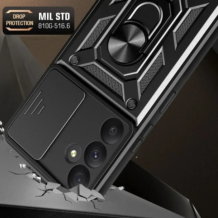 Tech-Protect CamShield Pro Case for Samsung Galaxy A15 4G / 5G - Black - Cell phone cases and covers<<<HurtelXML