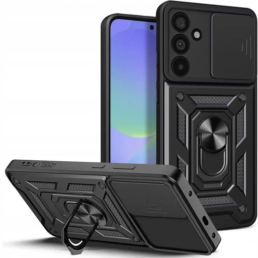 Tech-Protect CamShield Pro Case for Samsung Galaxy A36 5G - Black - Cell phone cases and covers<<<HurtelXML
