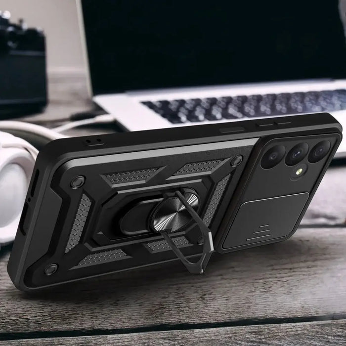 Tech-Protect CamShield Pro Case for Samsung Galaxy A55 5G - Black - Cell phone cases and covers<<<HurtelXML
