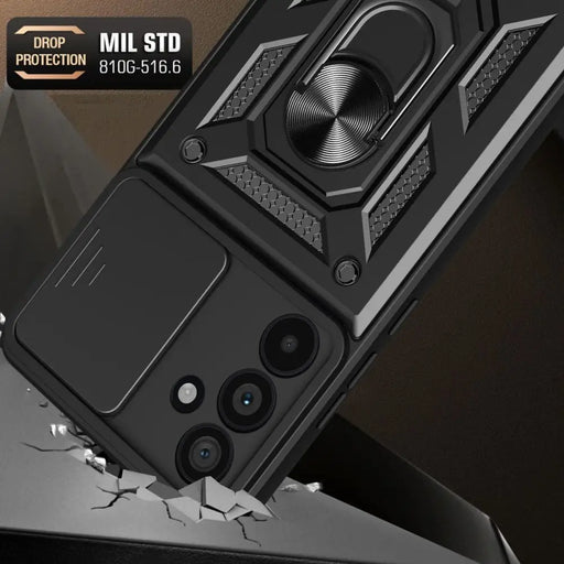 Tech-Protect CamShield Pro Case for Samsung Galaxy M55 5G - Black - Cell phone cases and covers<<<HurtelXML