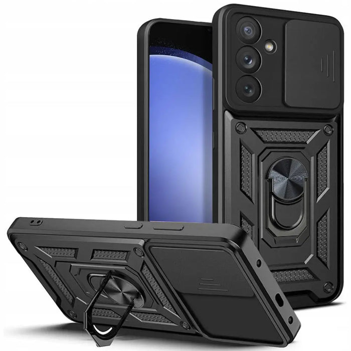 Tech-Protect CamShield Pro Case for Samsung Galaxy S23 FE - Black - Cell phone cases and covers<<<HurtelXML