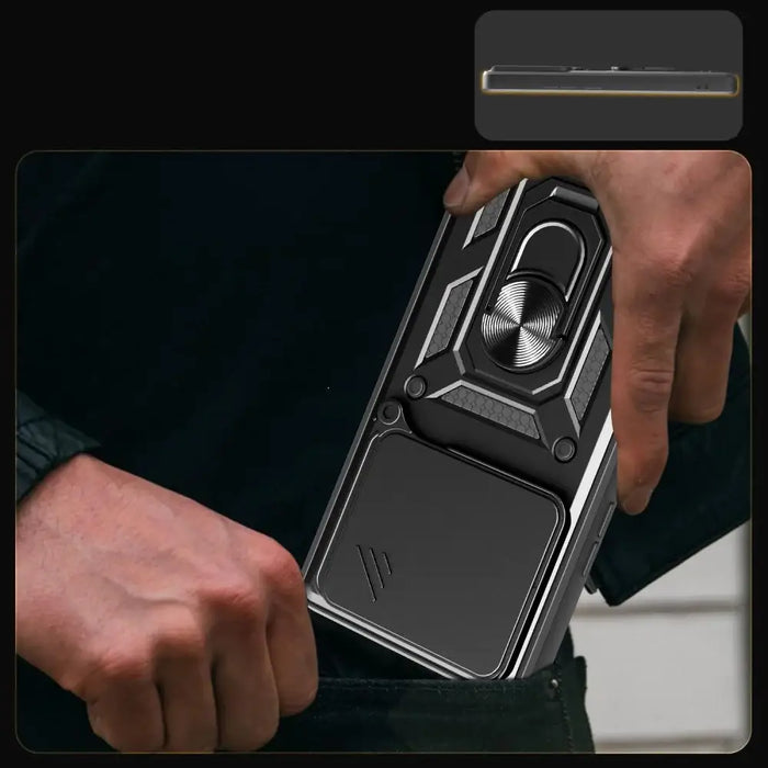 Tech-Protect Tech-Protect CamShield Pro Case for Xiaomi Poco M7 Pro 5G - Black - Cell phone cases and covers<<<HurtelXML