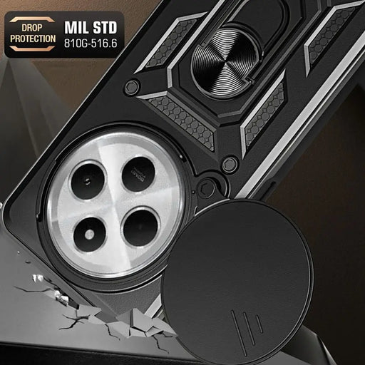 Tech-Protect CamShield Pro Case for Xiaomi Redmi 14C / Poco C75 - Black - Cell phone cases and covers<<<HurtelXML