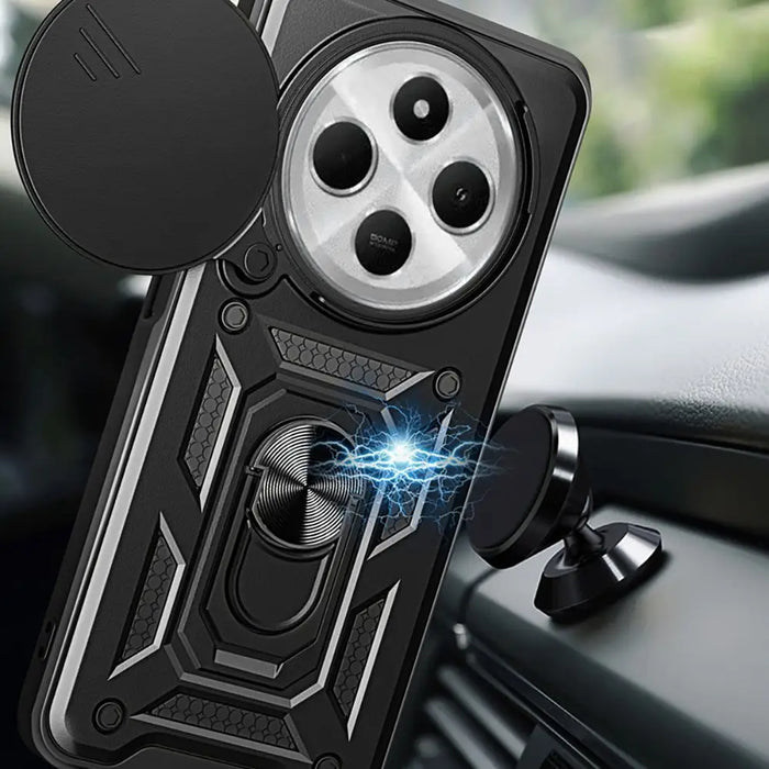 Tech-Protect CamShield Pro Case for Xiaomi Redmi 14C / Poco C75 - Black - Cell phone cases and covers<<<HurtelXML