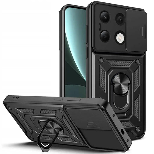 Tech-Protect CamShield Pro Case for Xiaomi Redmi Note 13 4G / LTE - Black - Cell phone cases and covers<<<HurtelXML