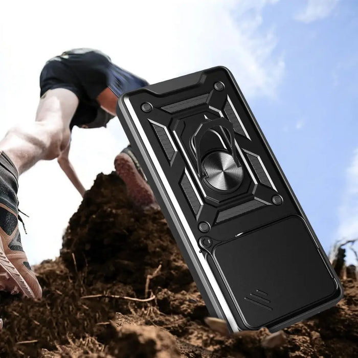 Tech-Protect CamShield Pro Case for Xiaomi Redmi Note 14 5G - Matte Black - Cell phone cases and covers<<<HurtelXML