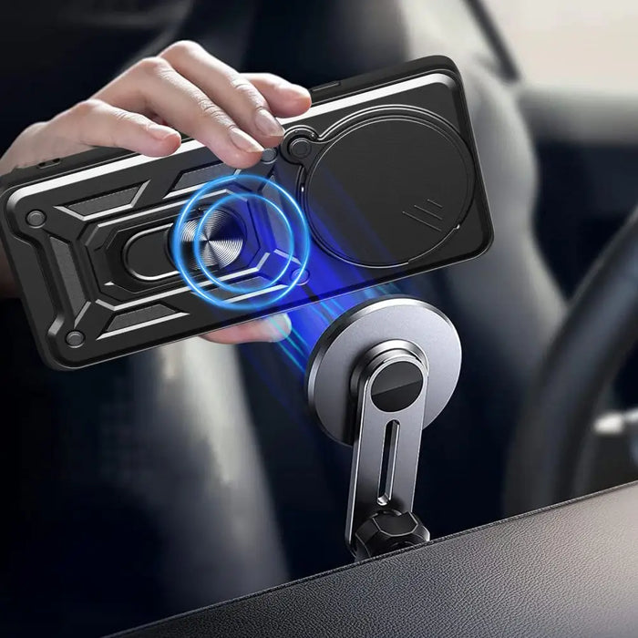 Tech-Protect CamShield Pro Case for Xiaomi Redmi Note 14 Pro 5G / Poco X7 5G - Matte Black - Cell phone cases