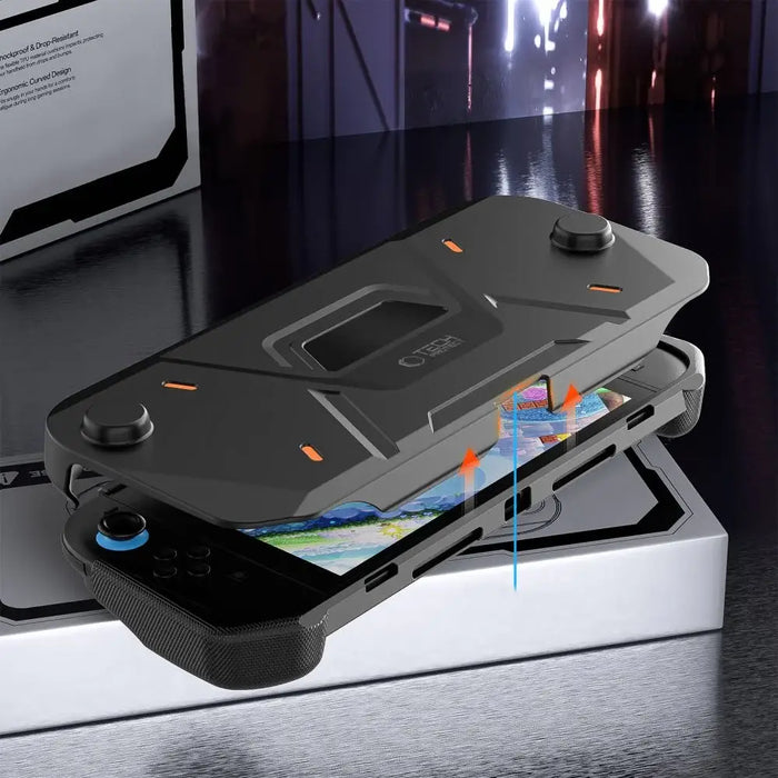 Tech-Protect Carbonox Case for Nintendo Switch 2 - Black - Cell phone cases and covers<<<HurtelXML