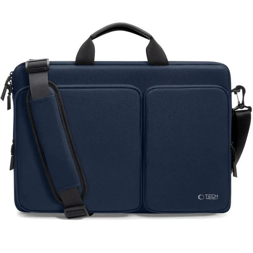 Tech-Protect Defender Bag for 17’’ Laptop - Navy Blue - Laptop bags<<<HurtelXML