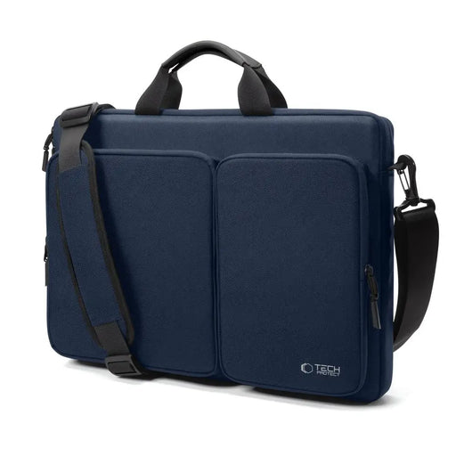 Tech-Protect Defender Bag for 17’’ Laptop - Navy Blue - Laptop bags<<<HurtelXML