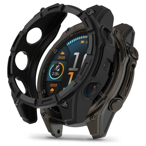 Tech-Protect Defense Air Case for Garmin Fenix 8 47mm - Black - Cell phone cases and covers<<<HurtelXML