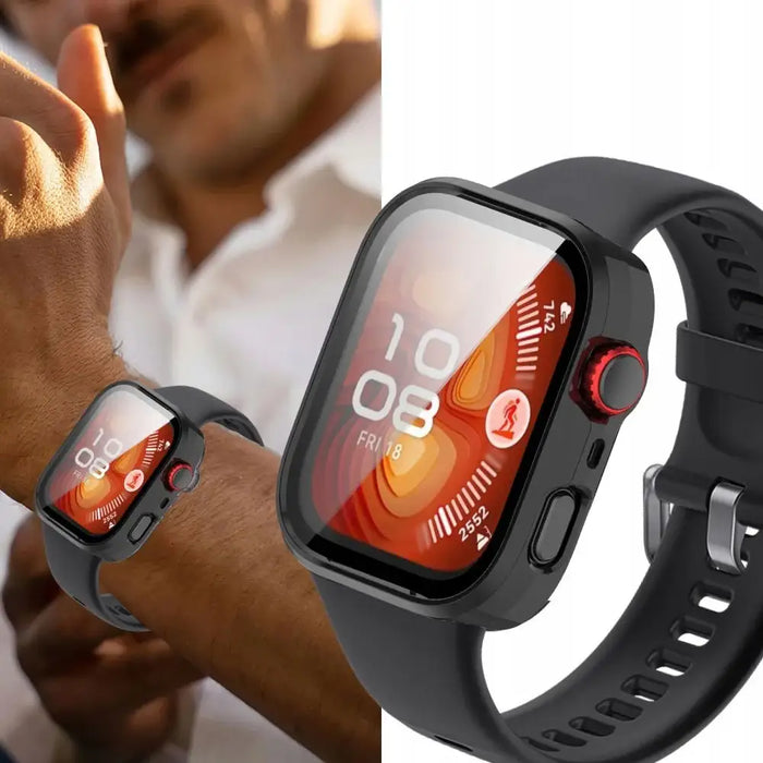 Tech-Protect Defense Case for Huawei Watch Fit 4 Pro - Transparent - Cell phone cases and covers<<<HurtelXML