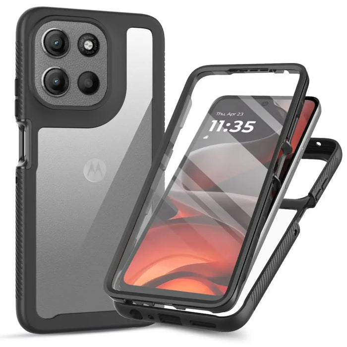 Tech-Protect Defense Case for Motorola Moto G56 5G - Black - Cell phone cases and covers<<<HurtelXML