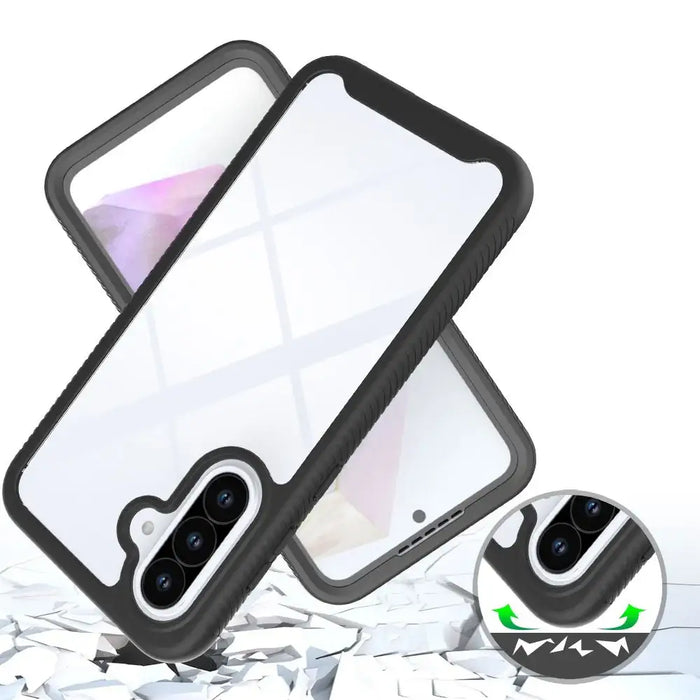 Tech-Protect Defense Case for Samsung Galaxy A36 / A56 5G - Black - Cell phone cases and covers<<<HurtelXML