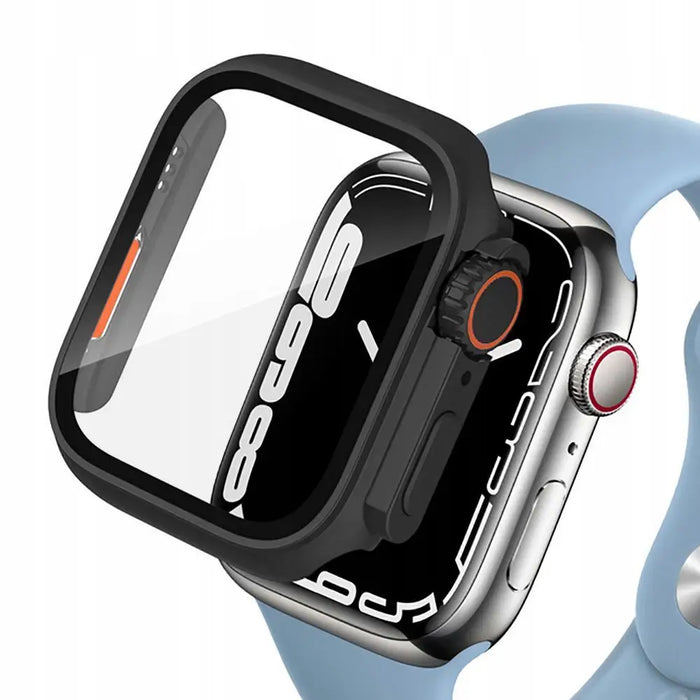 Tech-Protect Defense360 Case for Apple Watch 46mm - Black - Orange - Cell phone cases and covers<<<HurtelXML
