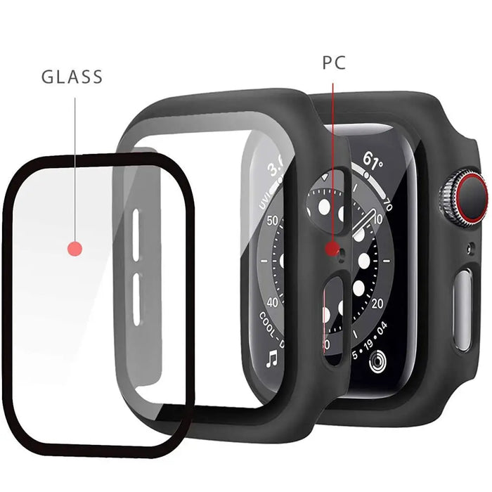 Tech-Protect Defense360 Case for Apple Watch 7 / 8 / 9 (45mm) - Black - Cell phone cases and covers<<<HurtelXML