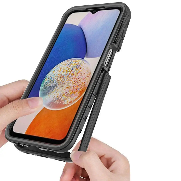 Tech-Protect Defense360 Case for Samsung Galaxy A15 4G / 5G - Black - Cell phone cases and covers<<<HurtelXML