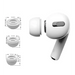 Tech-Protect Ear Tips for AirPods Pro 1 / 2 in sizes S / M / L - white (3 pcs.) - Headphones and speakers<<<HurtelXML