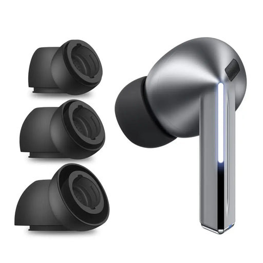 Tech-Protect Ear Tips for Samsung Galaxy Buds 3 Pro in sizes S / M / L - black (3 pcs.) - Headphones