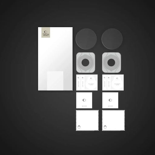 Tech-Protect Easy Set+ 2-pack tempered glass for Huawei Watch GT 5 46 mm - transparent - Cell phone tempered