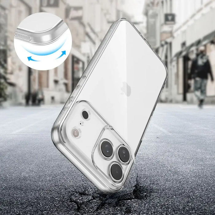 Tech-Protect FlexAir Case for iPhone 17 Pro - Clear - Cell phone cases and covers<<<HurtelXML