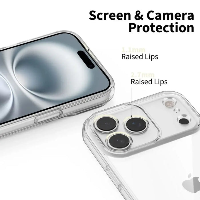 Tech-Protect FlexAir Case for iPhone 17 Pro - Clear - Cell phone cases and covers<<<HurtelXML