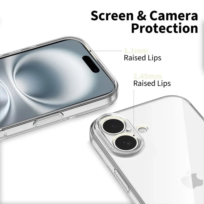 Tech-Protect FlexAir Case for iPhone 17 - Transparent - Cell phone cases and covers<<<HurtelXML