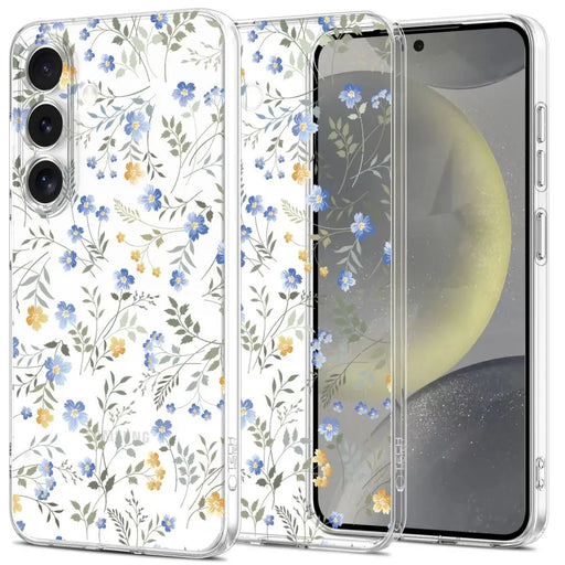 Tech-Protect FlexAir Case for Samsung Galaxy S25 - Daisies with Leaves - Cell phone cases and covers<<<HurtelXML