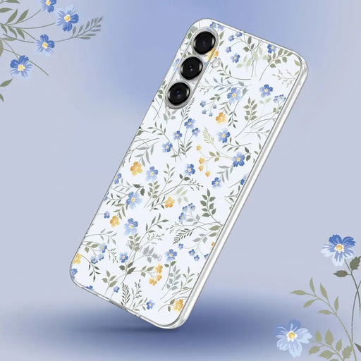 Tech-Protect FlexAir Case for Samsung Galaxy S25 - Daisies with Leaves - Cell phone cases and covers<<<HurtelXML