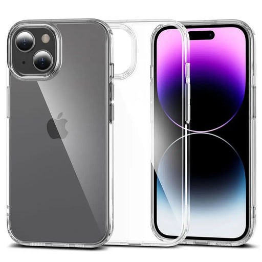 Tech-Protect FlexAir Hybrid Case for iPhone 15 Plus - Clear - Cell phone cases and covers<<<HurtelXML