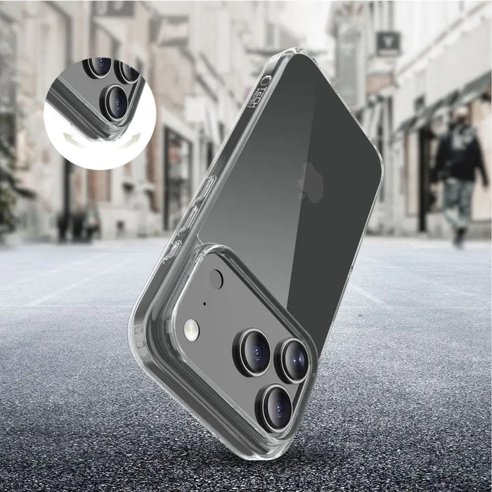 Tech-Protect FlexAir Hybrid Case for iPhone 17 Pro - Clear - Cell phone cases and covers<<<HurtelXML